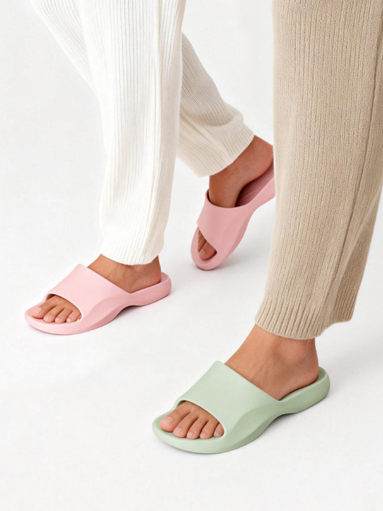 KENROLL K277 non-slip wide fit thick sole slippers - view 8