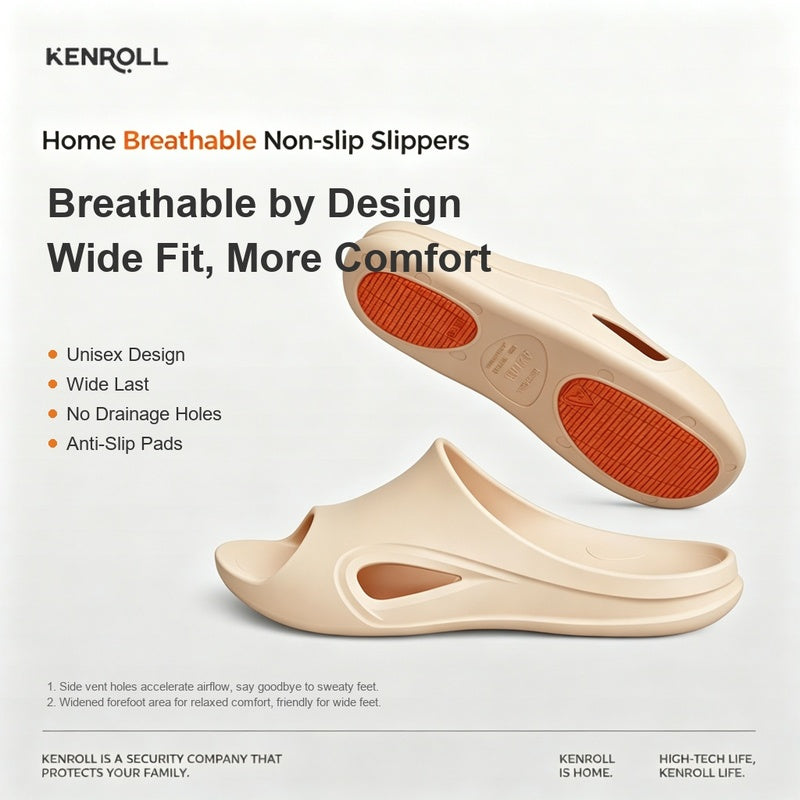 KENROLL F201 non-slip thick sole EVA slides for indoor & outdoor - view 9