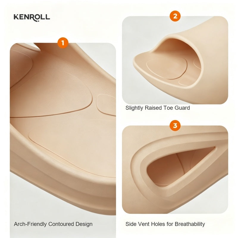 KENROLL F201 non-slip thick sole EVA slides for indoor & outdoor - view 11
