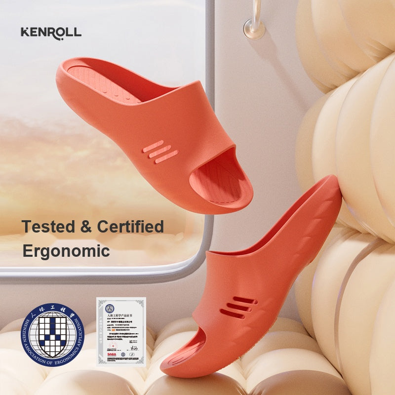 KENROLL K203 non-slip anti-bacterial thick sole shark slides - view 7