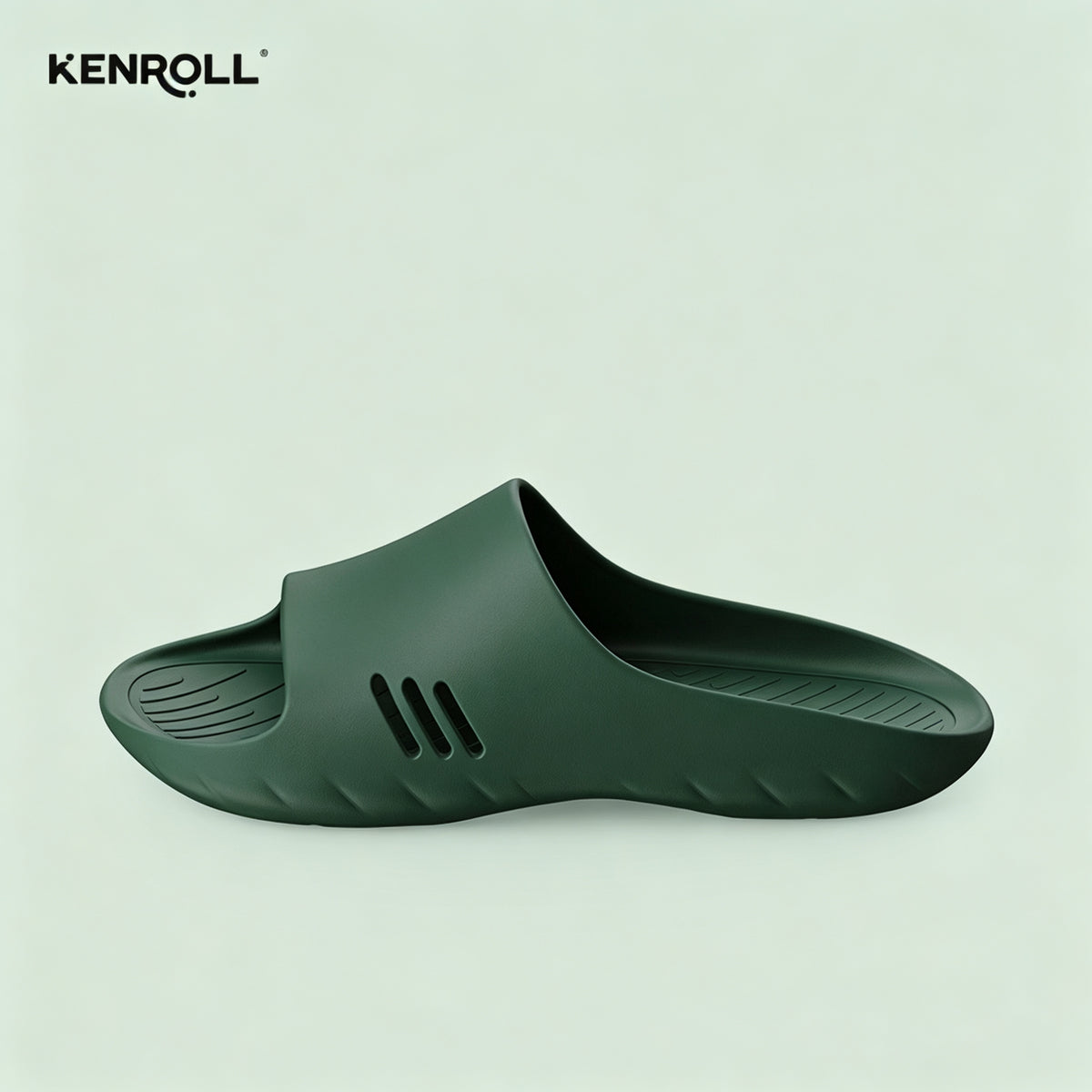 KENROLL K203 non-slip anti-bacterial thick sole shark slides - view 5