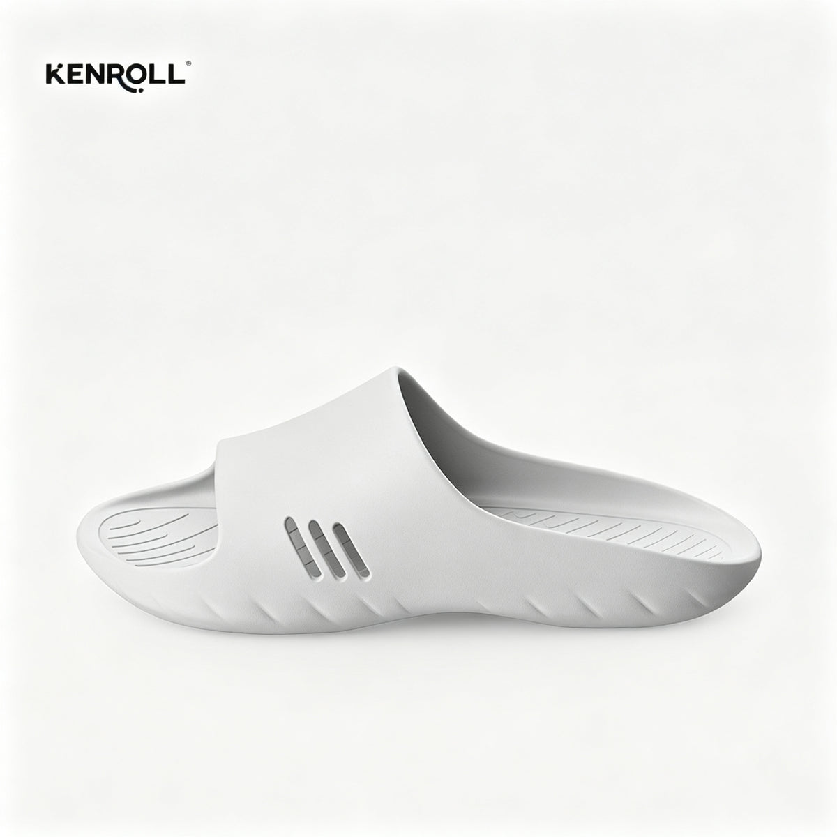 KENROLL K203 non-slip anti-bacterial thick sole shark slides - view 3
