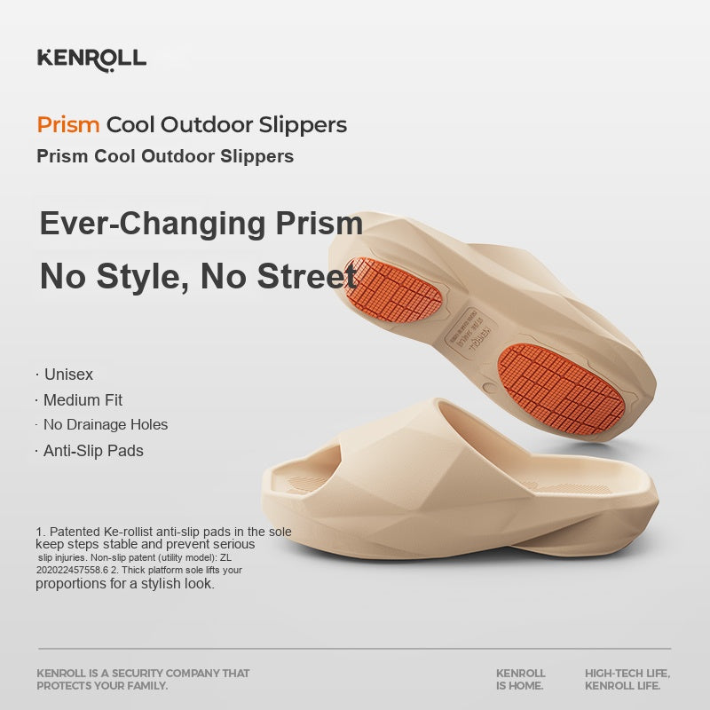 KENROLL K276 prism sport thick sole height increasing slides - view 7
