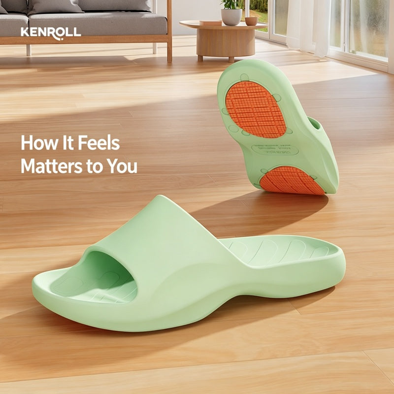 KENROLL K277 non-slip wide fit thick sole slippers - view 10