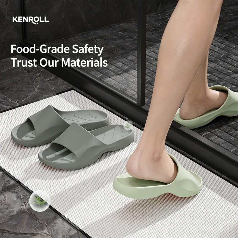 KENROLL K277 non-slip wide fit thick sole slippers - view 9
