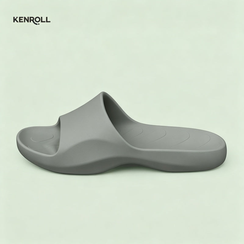 KENROLL K277 non-slip wide fit thick sole slippers - view 5