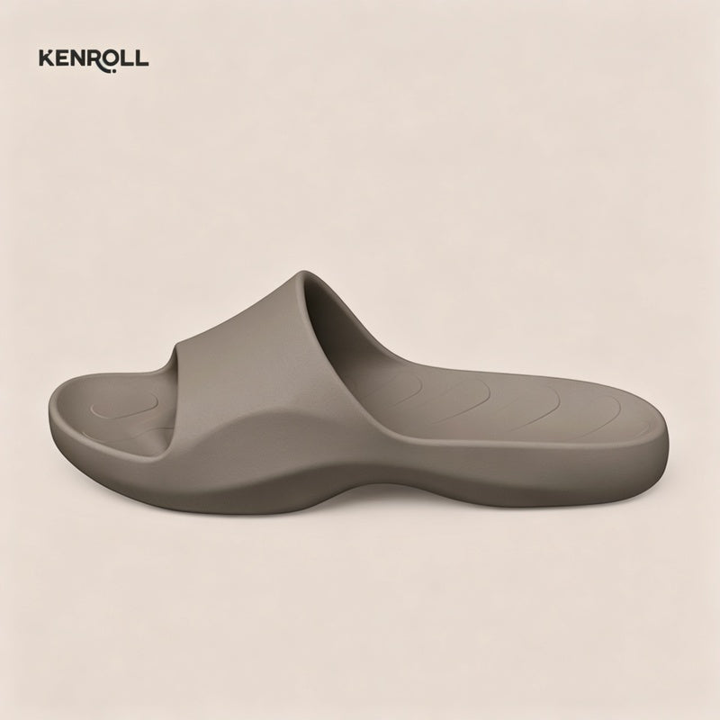 KENROLL K277 non-slip wide fit thick sole slippers - view 2