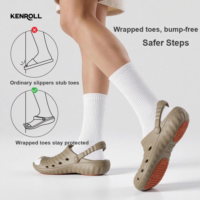 KENROLL K311 non-slip thick sole breathable slides - view 11