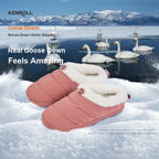 KENROLL K679 goose down plush lined winter slippers - view 7
