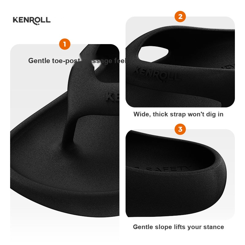 KENROLL K449 mens non-slip flip flops for swim and beach - view 7